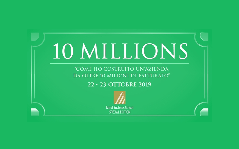 10 MILLION $ – MBS SPECIAL  1ᵃ Edizione – 22 e 23 ottobre