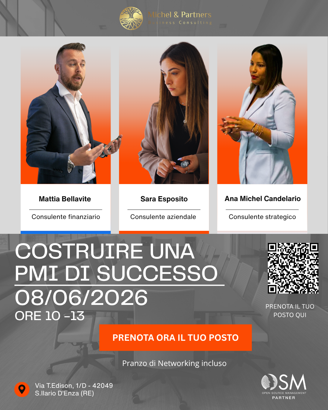 COSTRUIRE UNA PMI DI SUCCESSO - EVENTO RISERVATO AD IMPRENDITORI